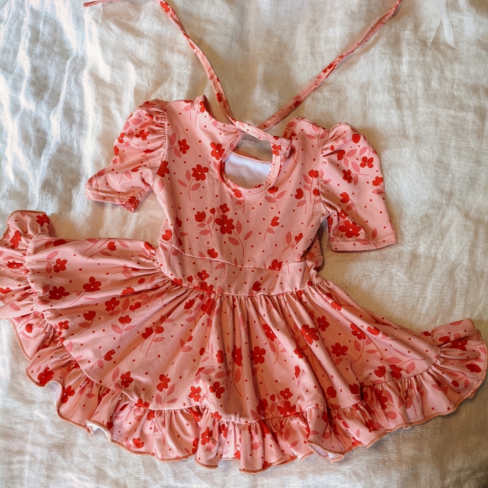 Girlhood by Little stocking Co. twirl dress 12-18 months